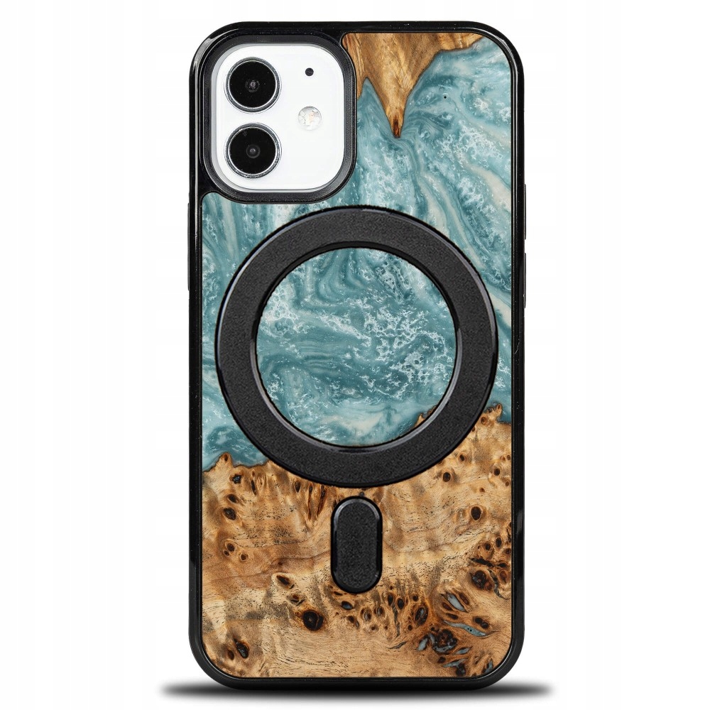 Pouzdro Bewood Unikátní pro iPhone 12 Mini Planety Uran s MagSafe