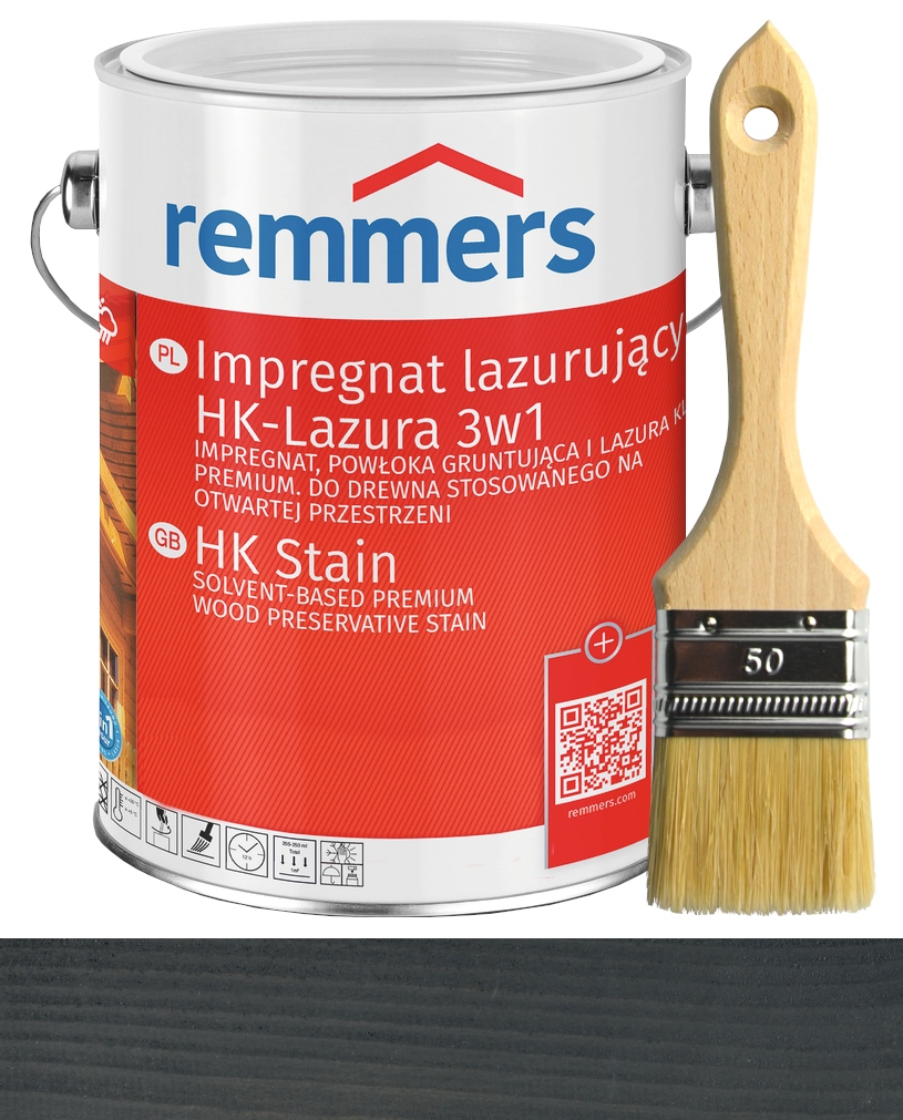 

Remmers HK-Lasur impregnat drewna 2,5L Antracytowy