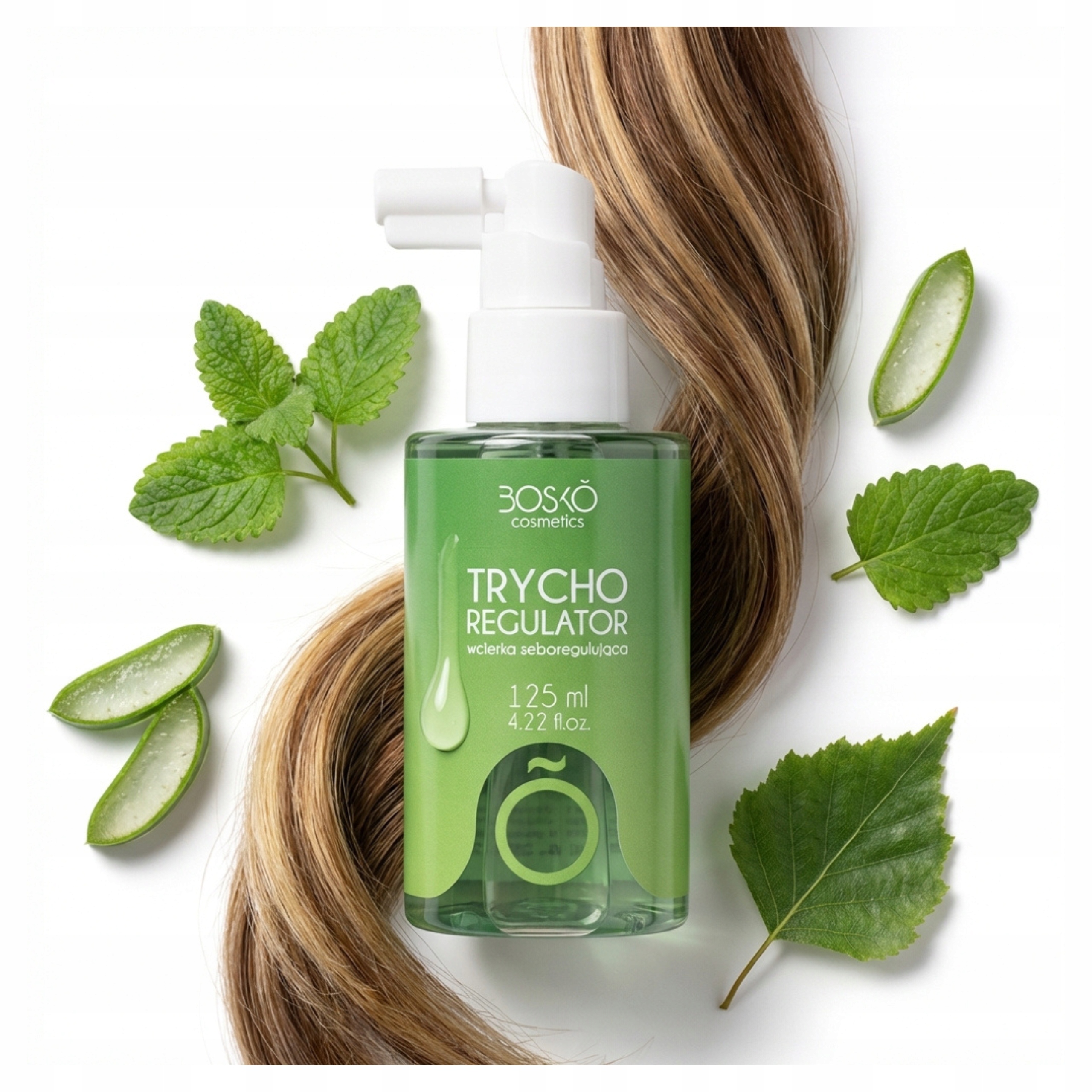 WCIERKA TRYCHOLOGICZNA Do Włosów BOSKO TrychoRegulator Regenerująca 125ml