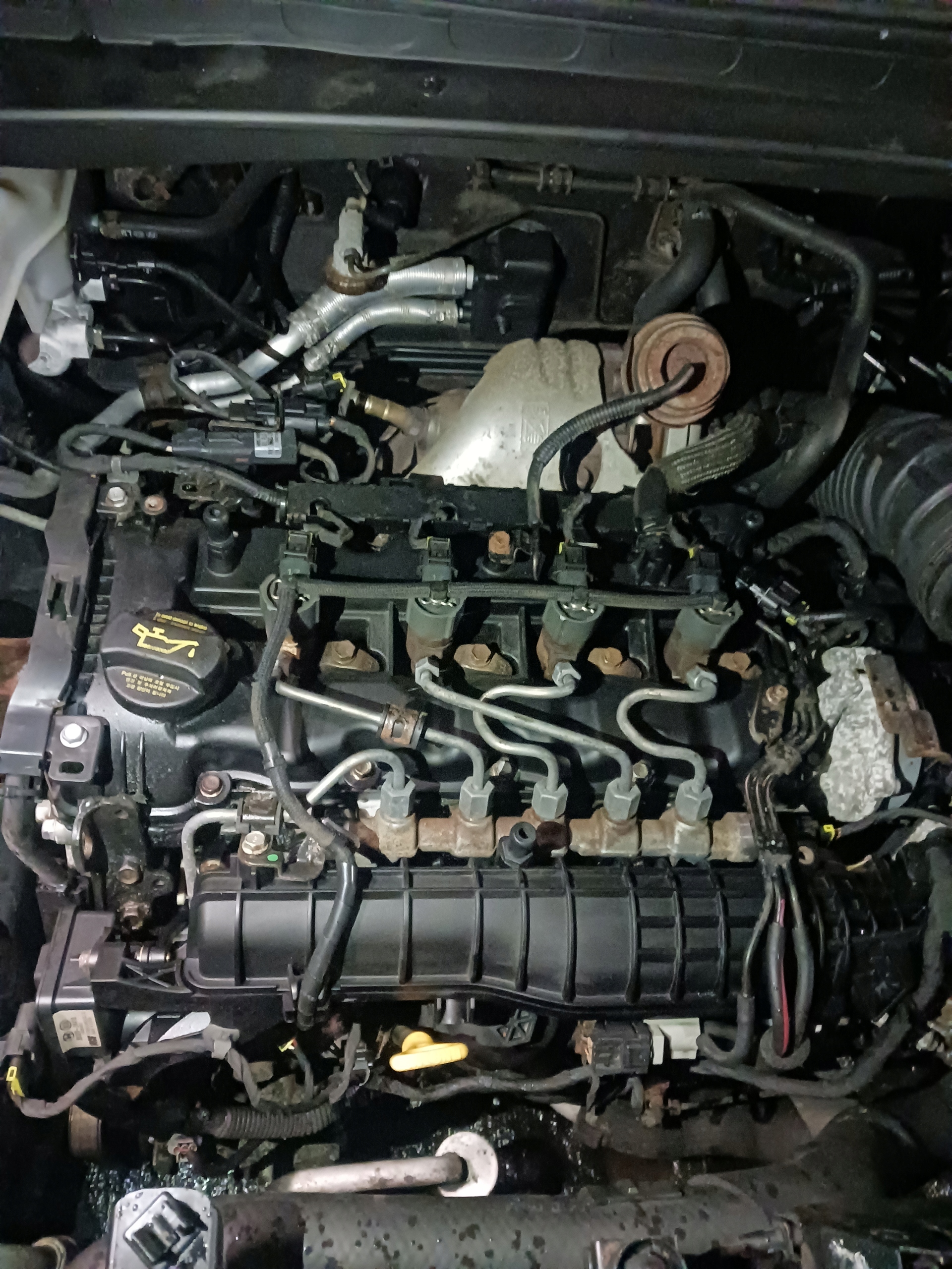 Двигатель Hyundai IX35 1.7 2010 год с дефектом