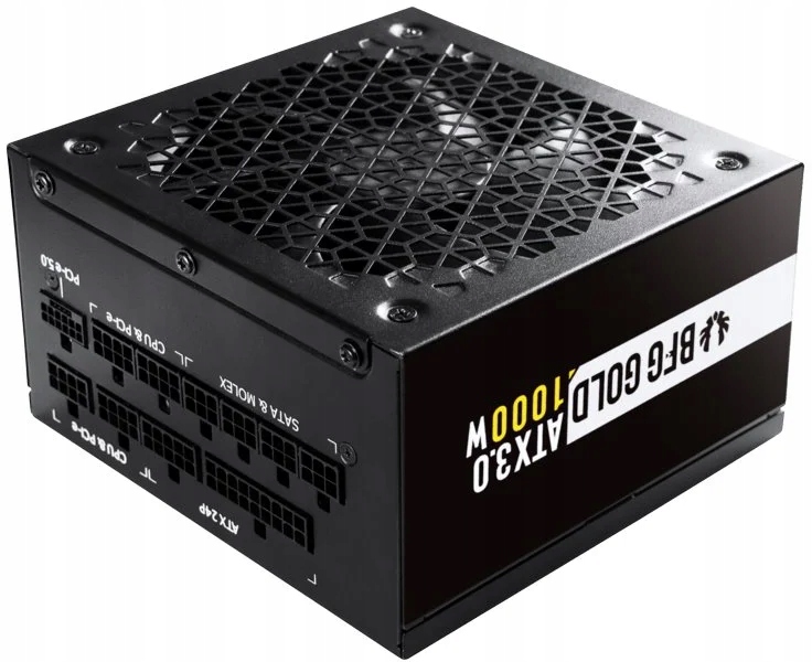 BitFenix zdroj Bfg Gold ATX3.0 1000W 135mm fan 80 Plus Gold activ