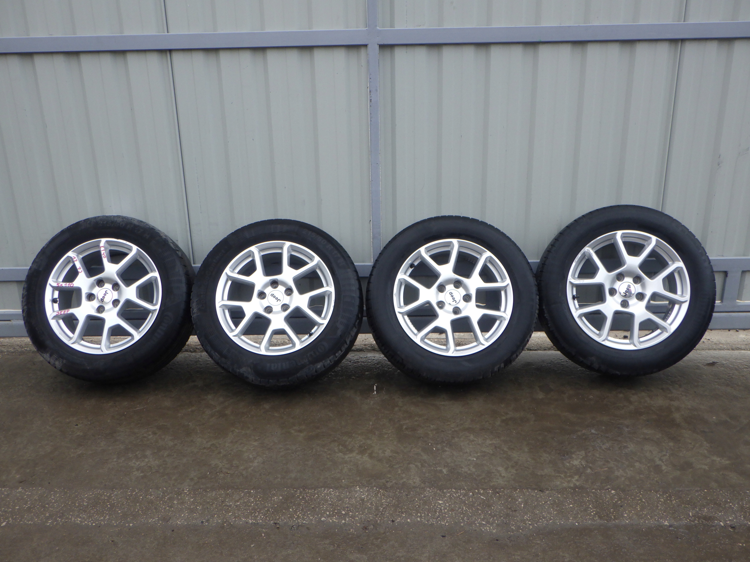 FELGI KOŁA JEEP RENEGADE COMPASS II 17" CALI 215/60R17 5X110