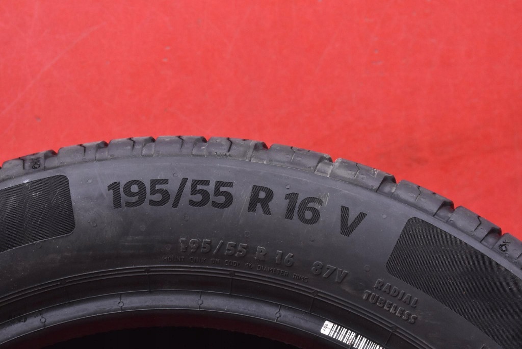 tyre tyres 2 pcs CONTINENTAL summer 195/55/16 26R