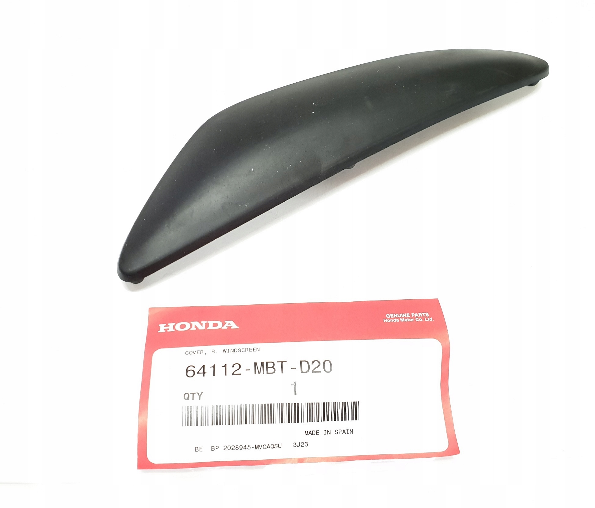 OSŁONA ZAŚLEPKA SZYBY HONDA CBF 600 1000 04- PRAWA