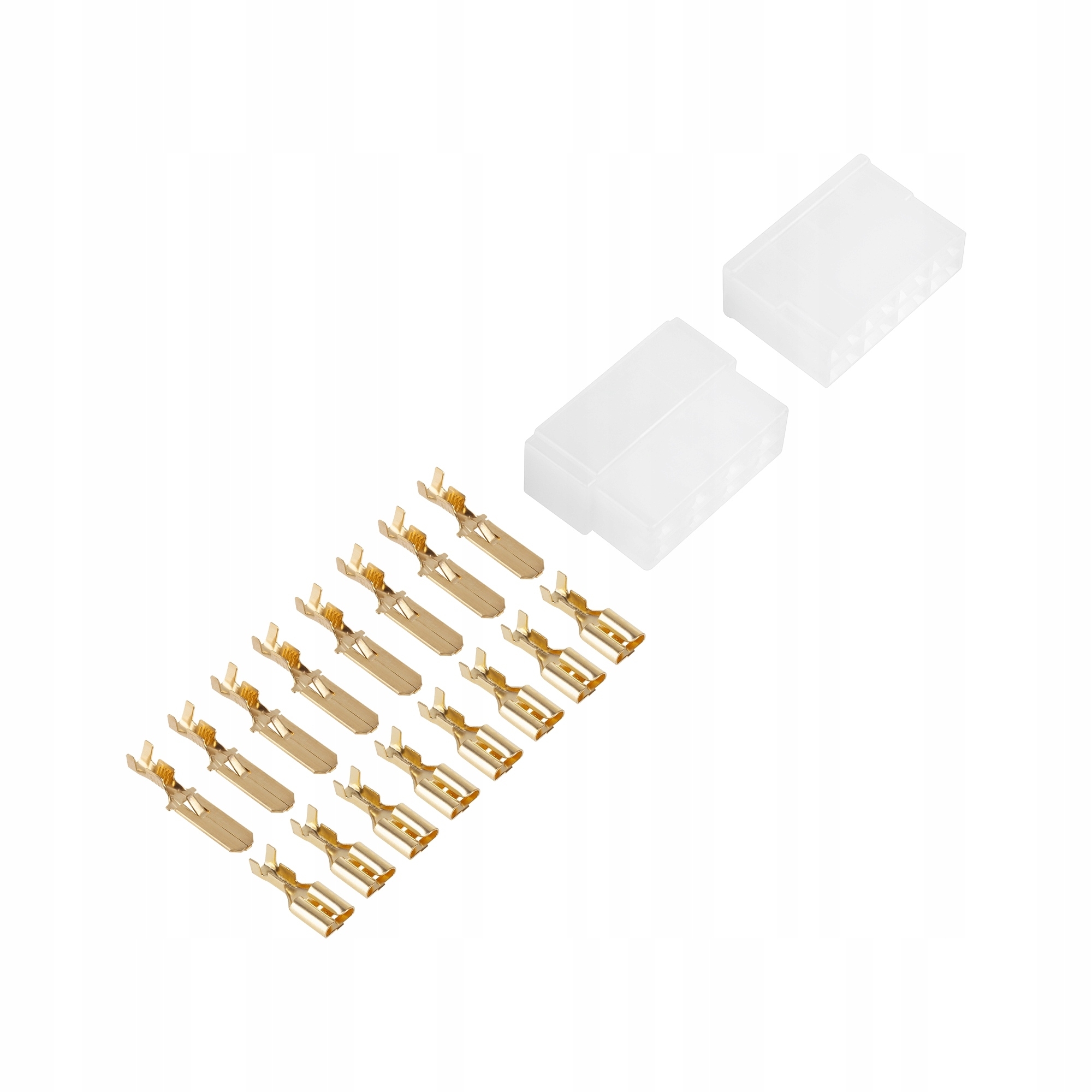 10X Obudowa konektorów 8 PIN 6,3mm gniazdo + wtyk