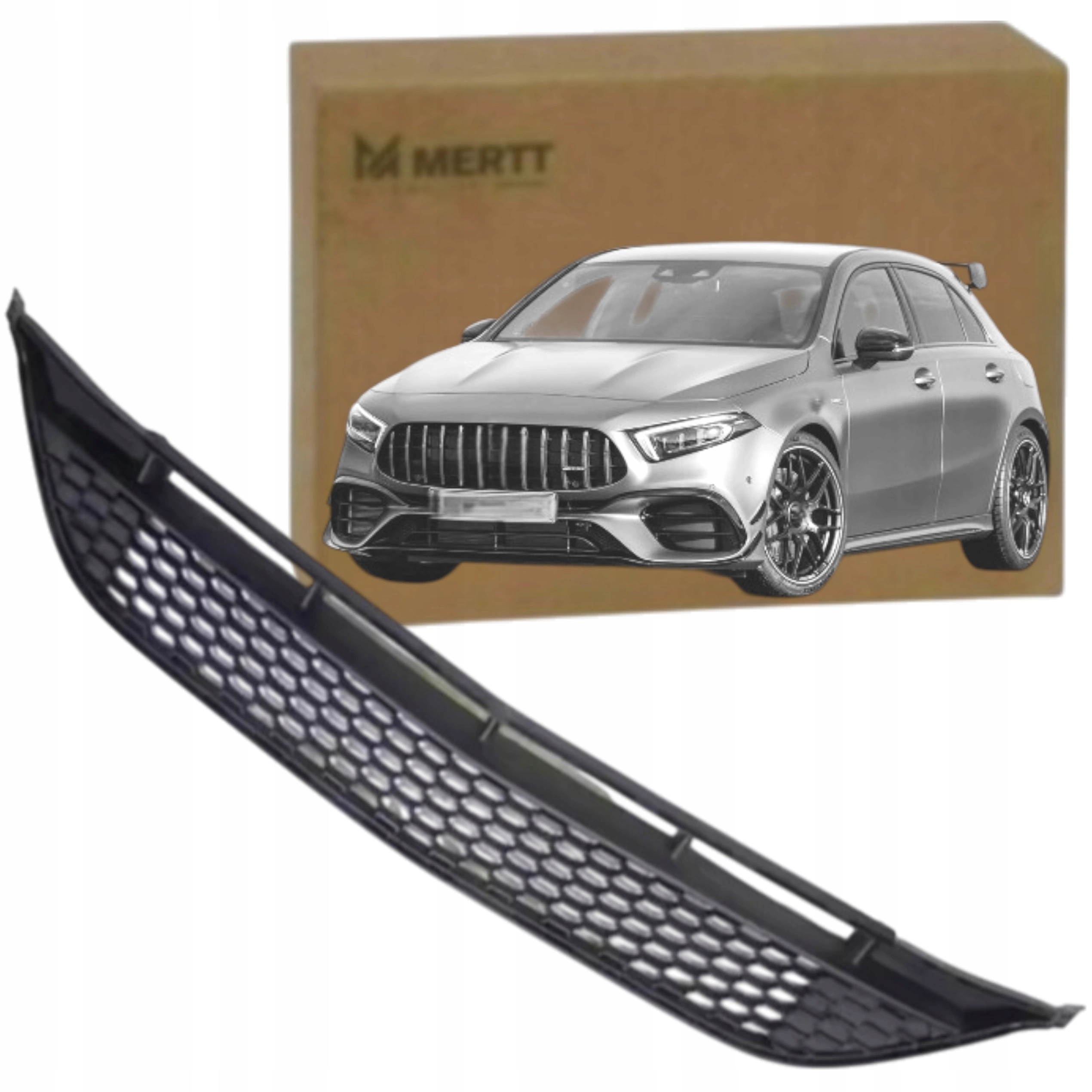 Středová mřížka nárazníku atrapa Mercedes A-klasa W177 Amg 2018-2023