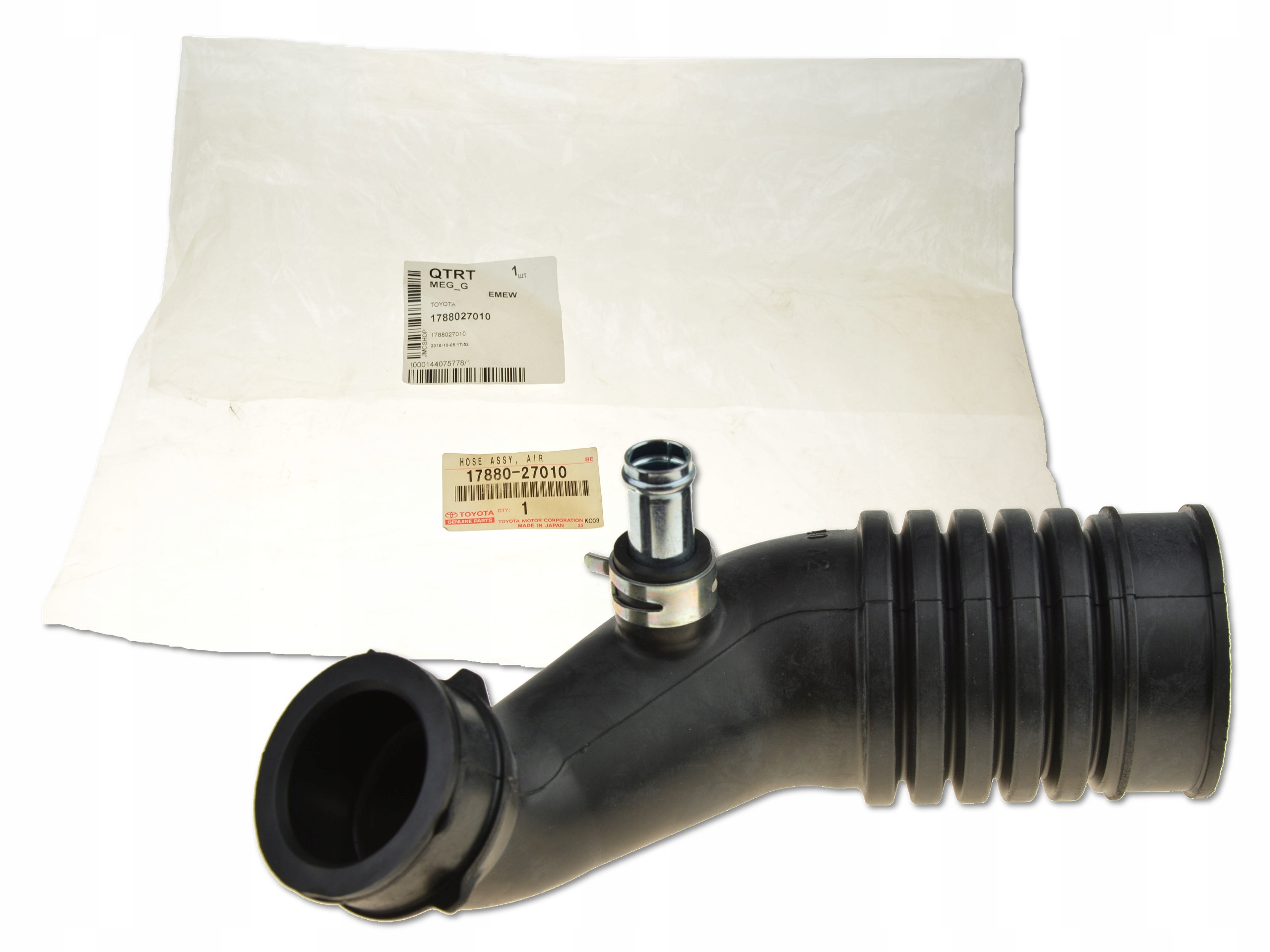 Kabel Trubka Vzduchového Filtru 17880-27010 Originál Toyota Avensis T22 D-4D