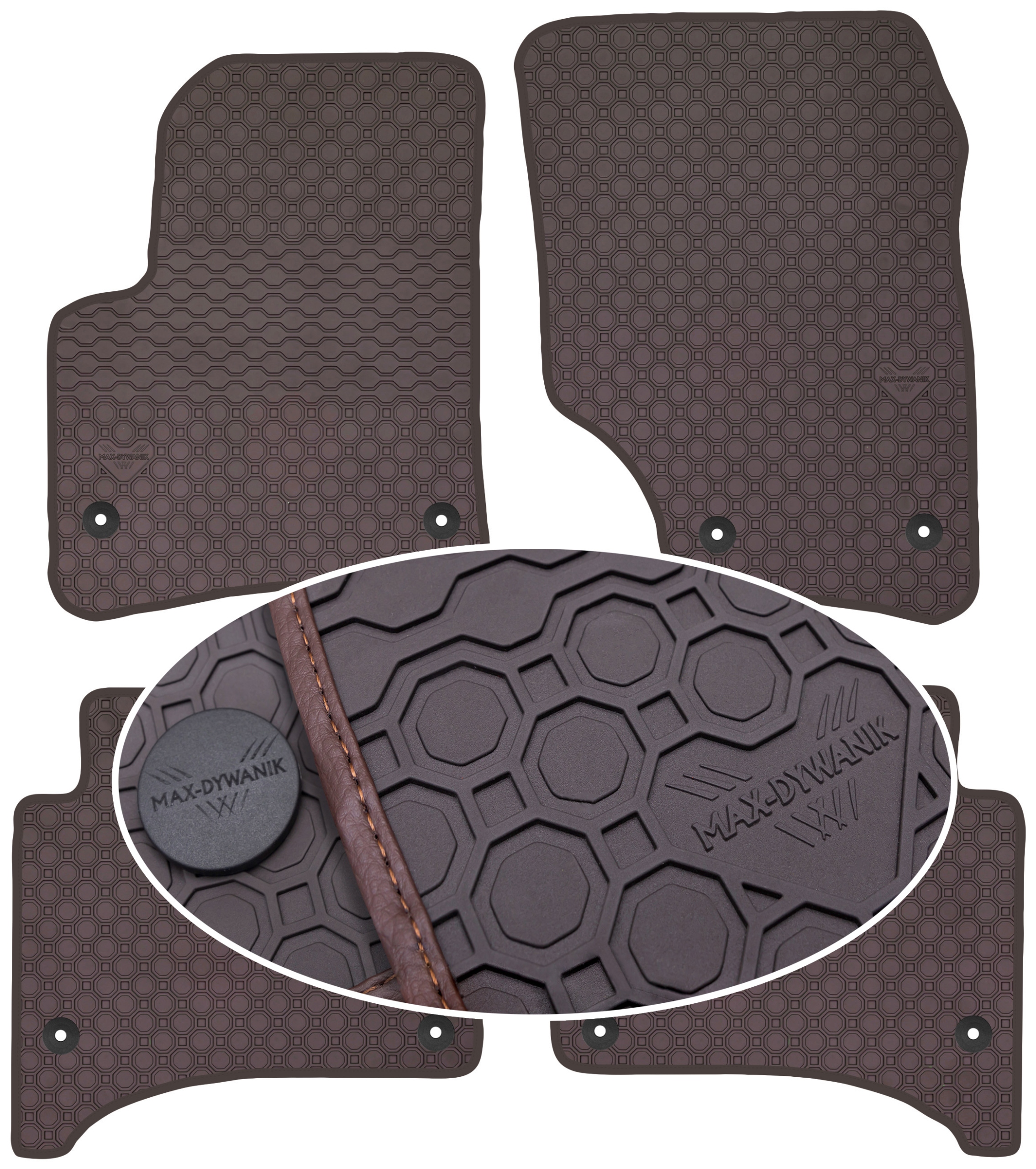 Vw Touareg I 2002-2010 Koberce Bronzové