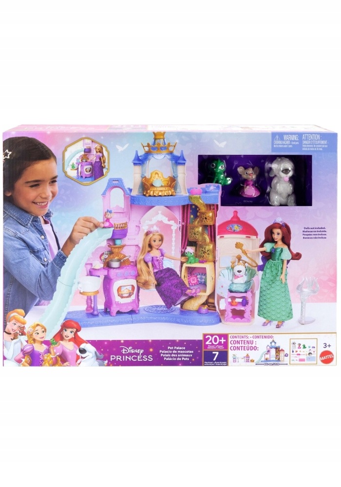 Disney Princess Pałac zwierzątek Zestaw do zabawy JBF96