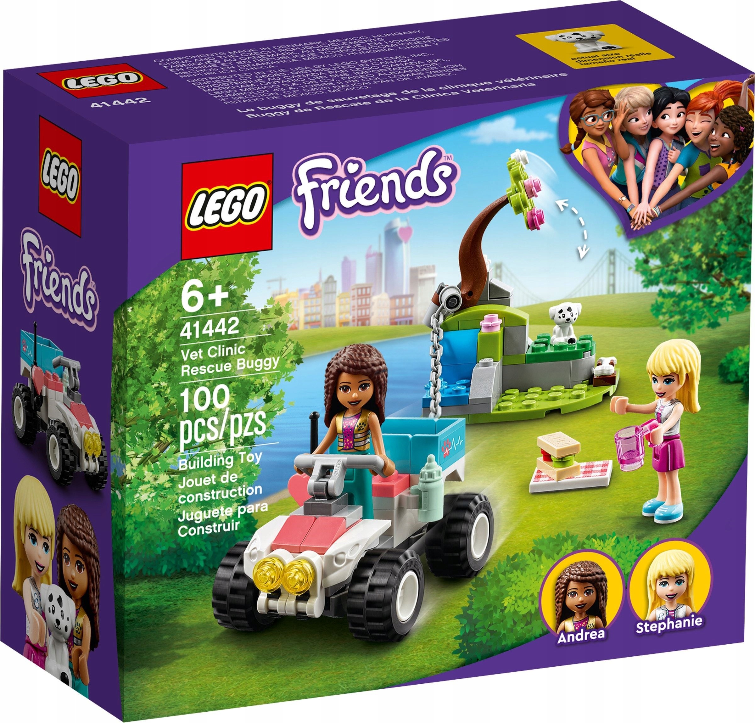 

Lego Friends 41442 Weterynaryjny łazik ratunkowy