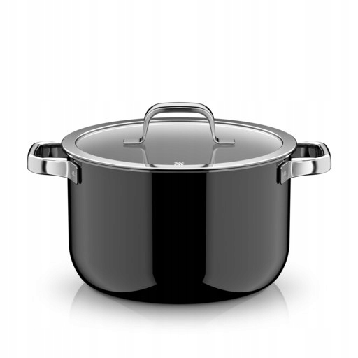 Hrniec Fusiontec Mineral Pro Wmf 6,4 l 24 cm vysoký čierny indukcia