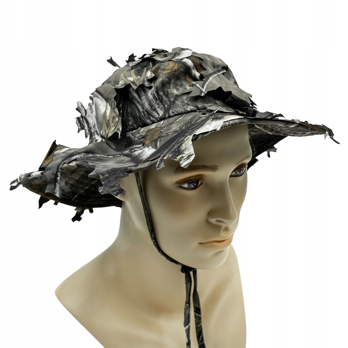 

Kapelusz wędkarski Kamuflaż Leśny 3D Hunter Szary