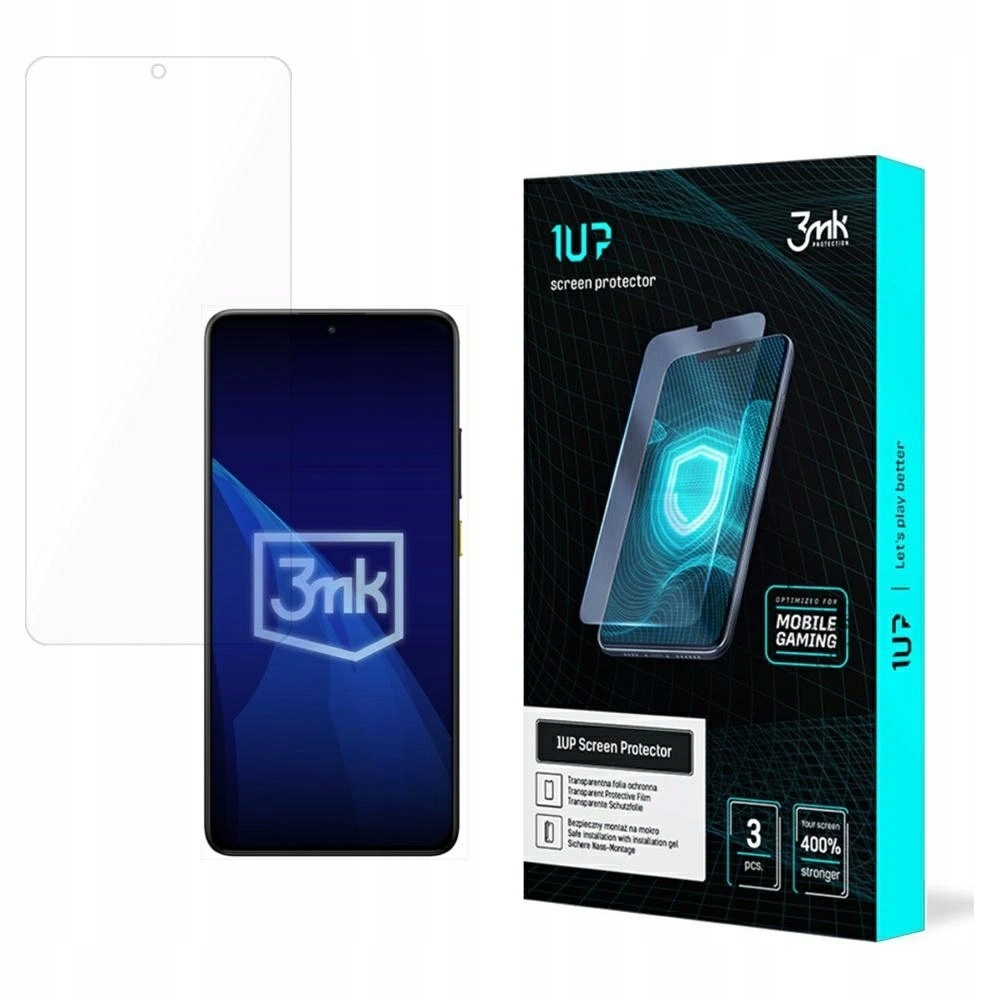 Ochranná fólie Fólie 3MK 1UP pro Poco X7 Pro [3 ks]
