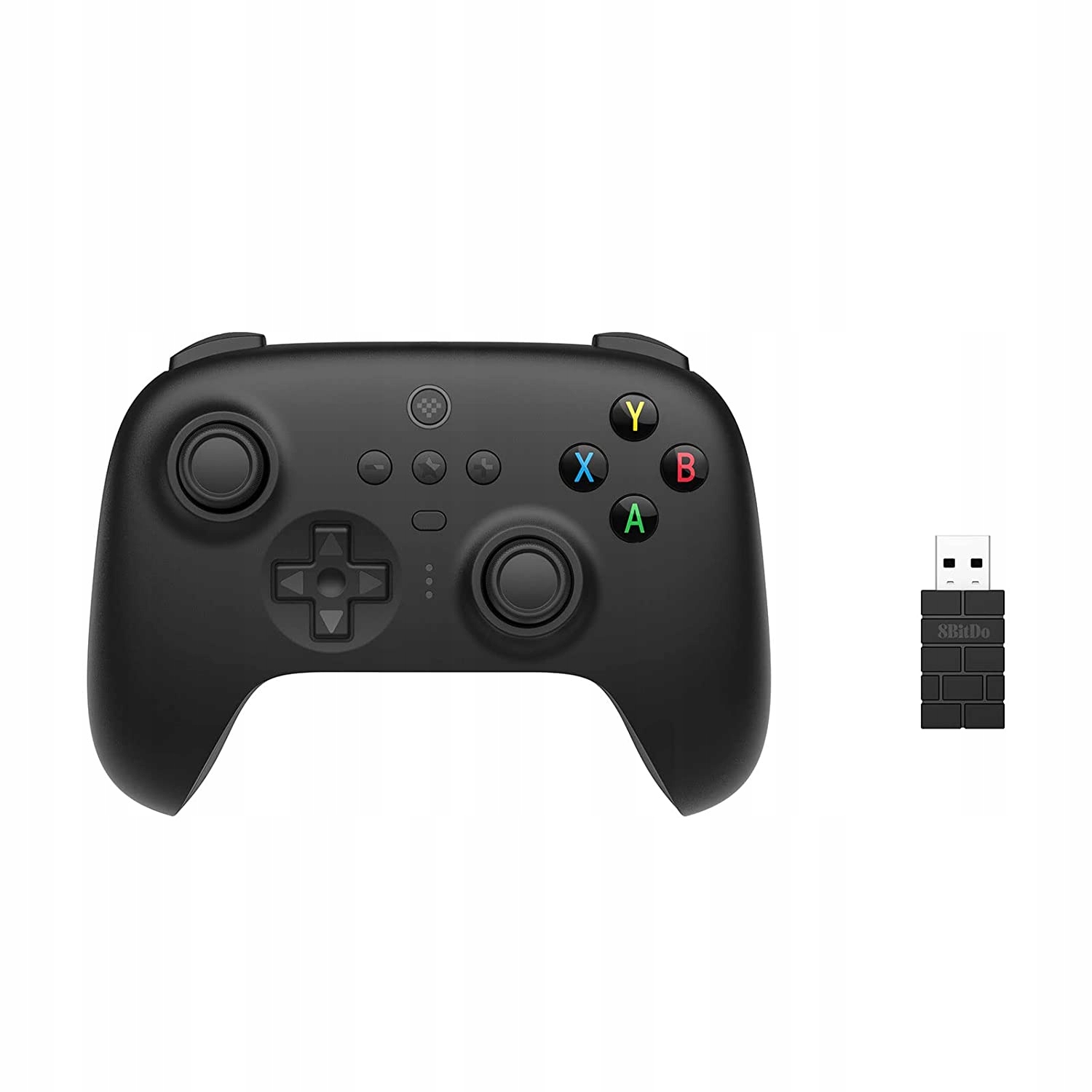 8Bitdo Ultimate 2.4G Black v2 Hall Effect Pad + Dock - Android Apple PC Stan opakowania oryginalne