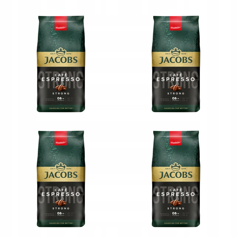 Jacobs Espresso Kawa ziarnista 1 kg X4