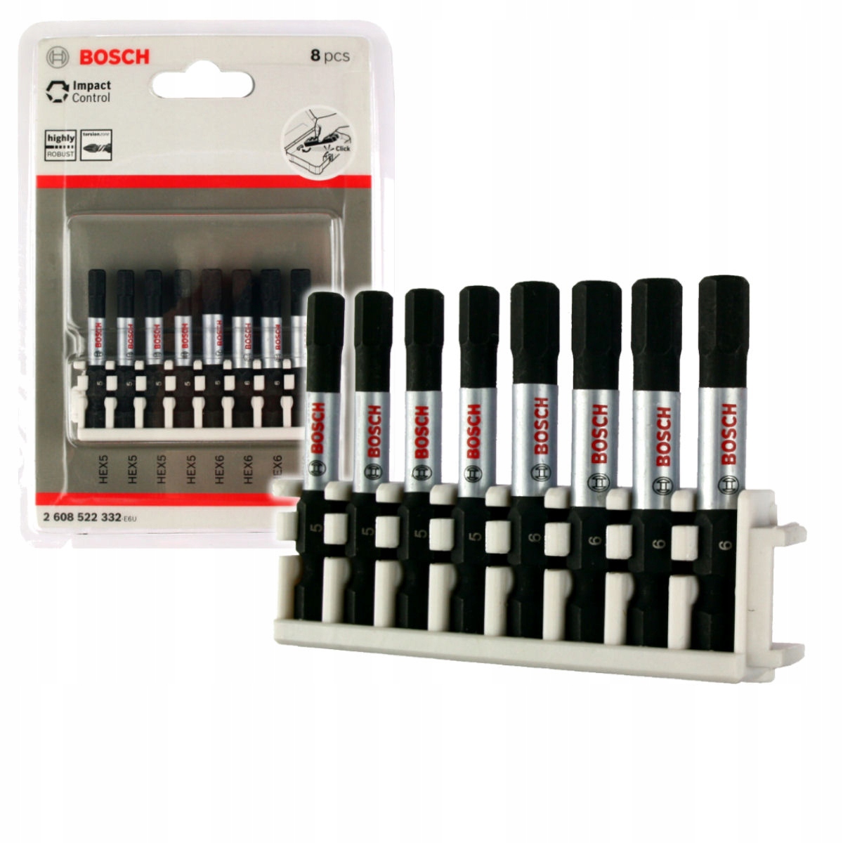 

Zestaw 8 Bitów Hex H5 H6 Impact Control Bosch