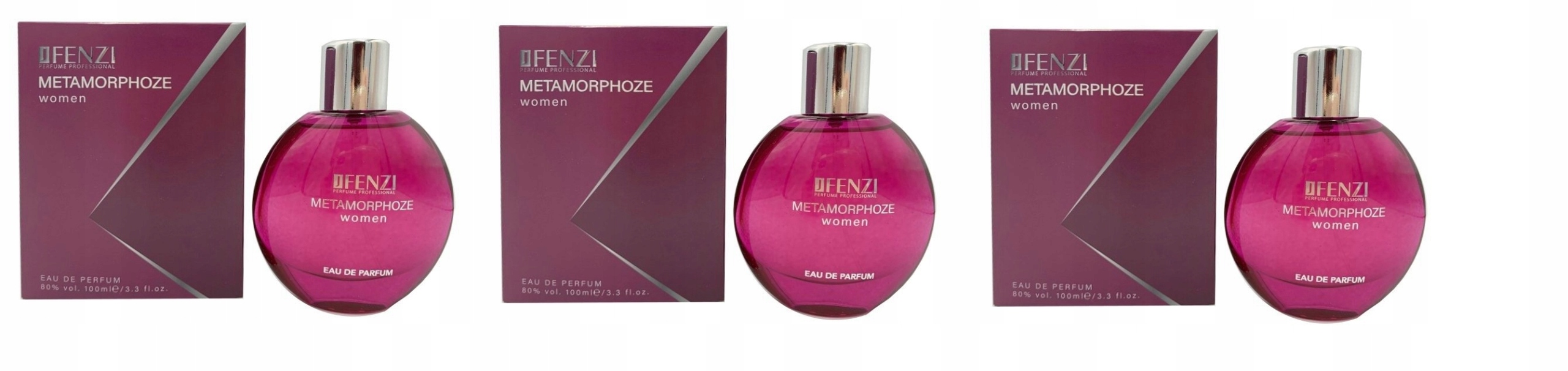 JFenzi Metamorphoze Women 3x100ml parfémovaná voda