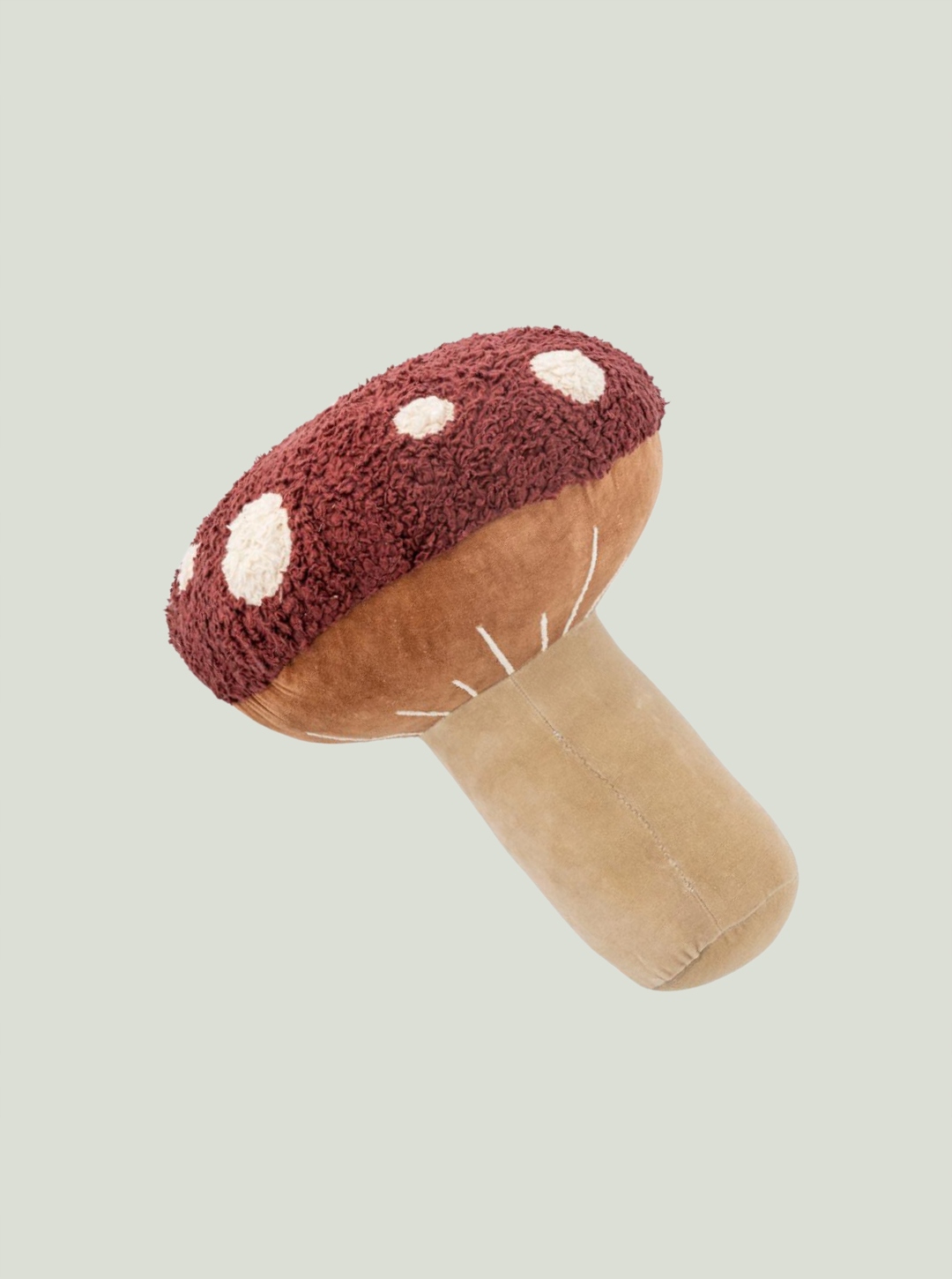 Polštář Mushroom, červený, bavlna Bloomingville Mini