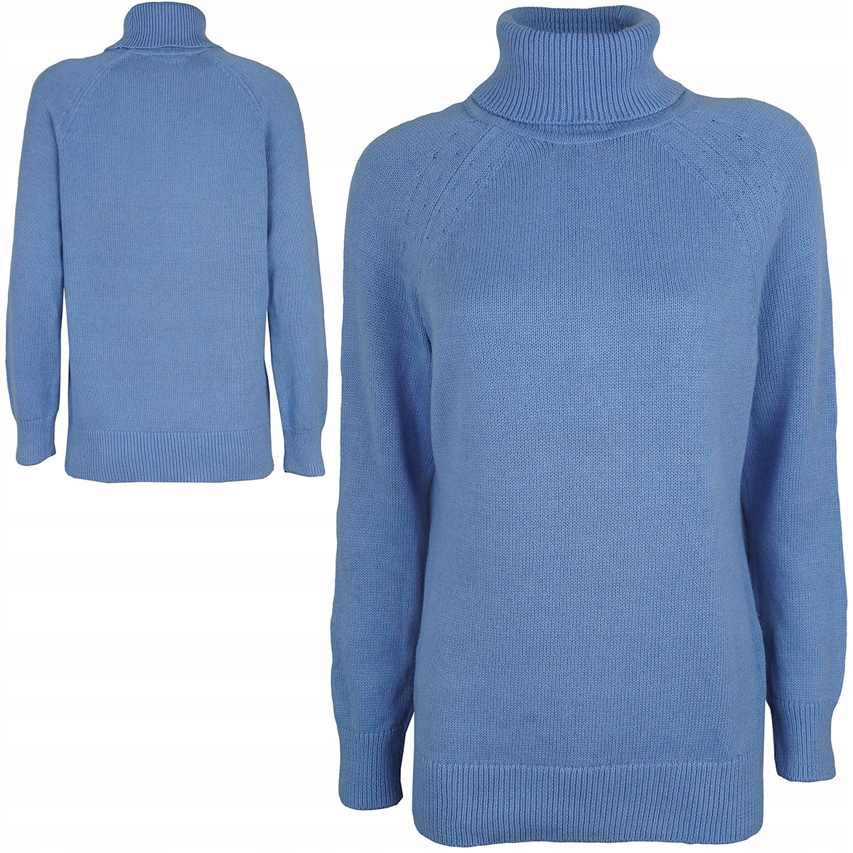 

George Kobiecy Niebieski Sweter Golf XXL 44