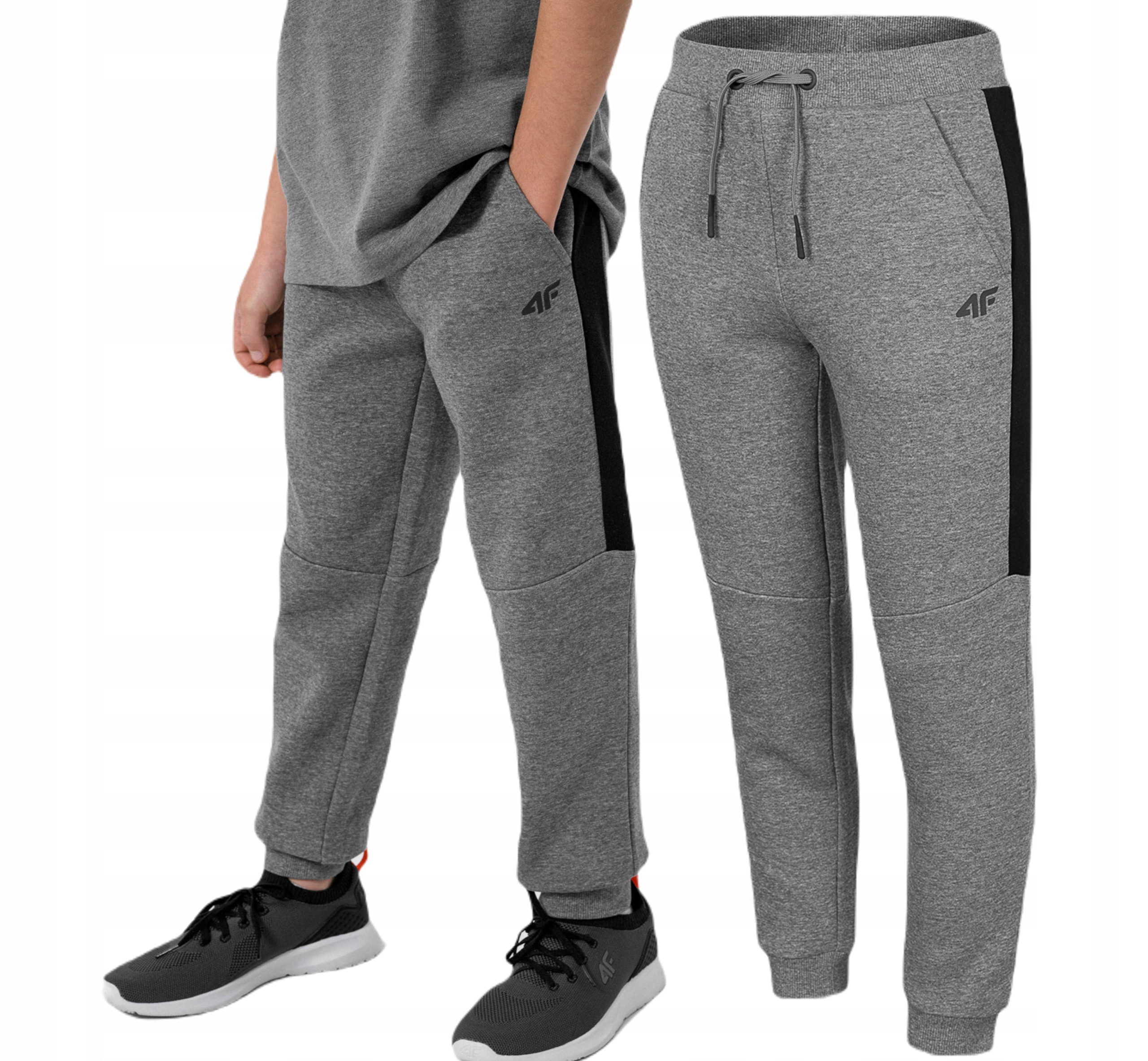 

Spodnie Dziecięce Dresowe 4F JSPMD02 Ocieplane 152