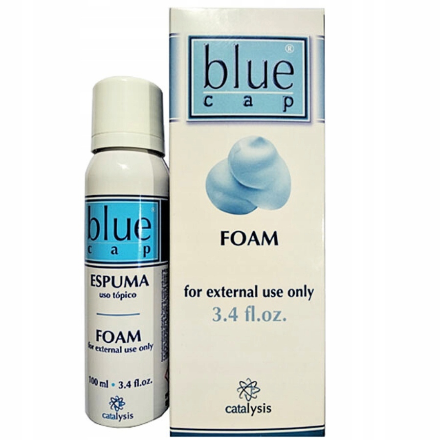Blue Cap Foam Pianka łagodząca100 ml Azs Łzs Stany zapalne skóry
