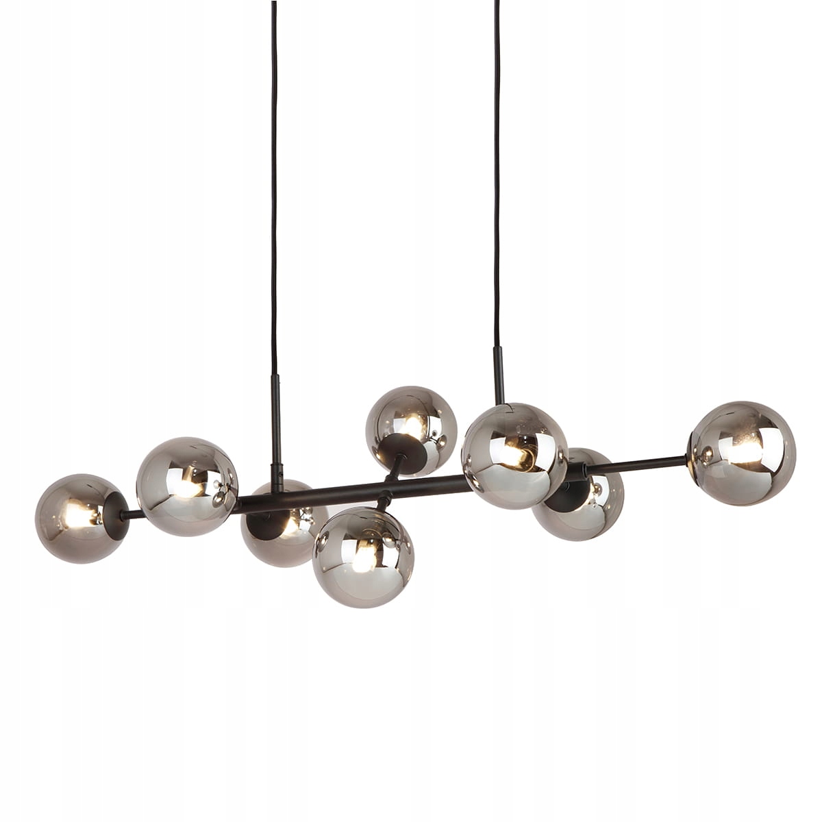 Závěsná lampa Italux Erimida industriální černá