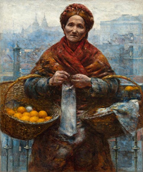 

Rep Aleksander Gierymski Pomarańczarka 120x100 Lue