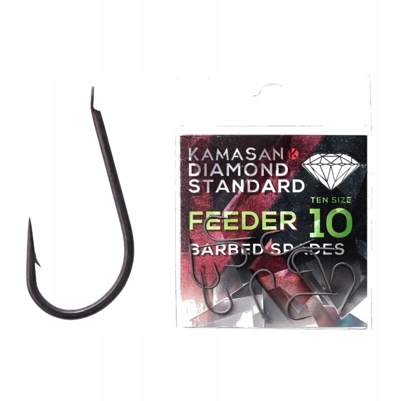 Haczyki Kamasan Diamond Standard Feeder 10szt roz. 12