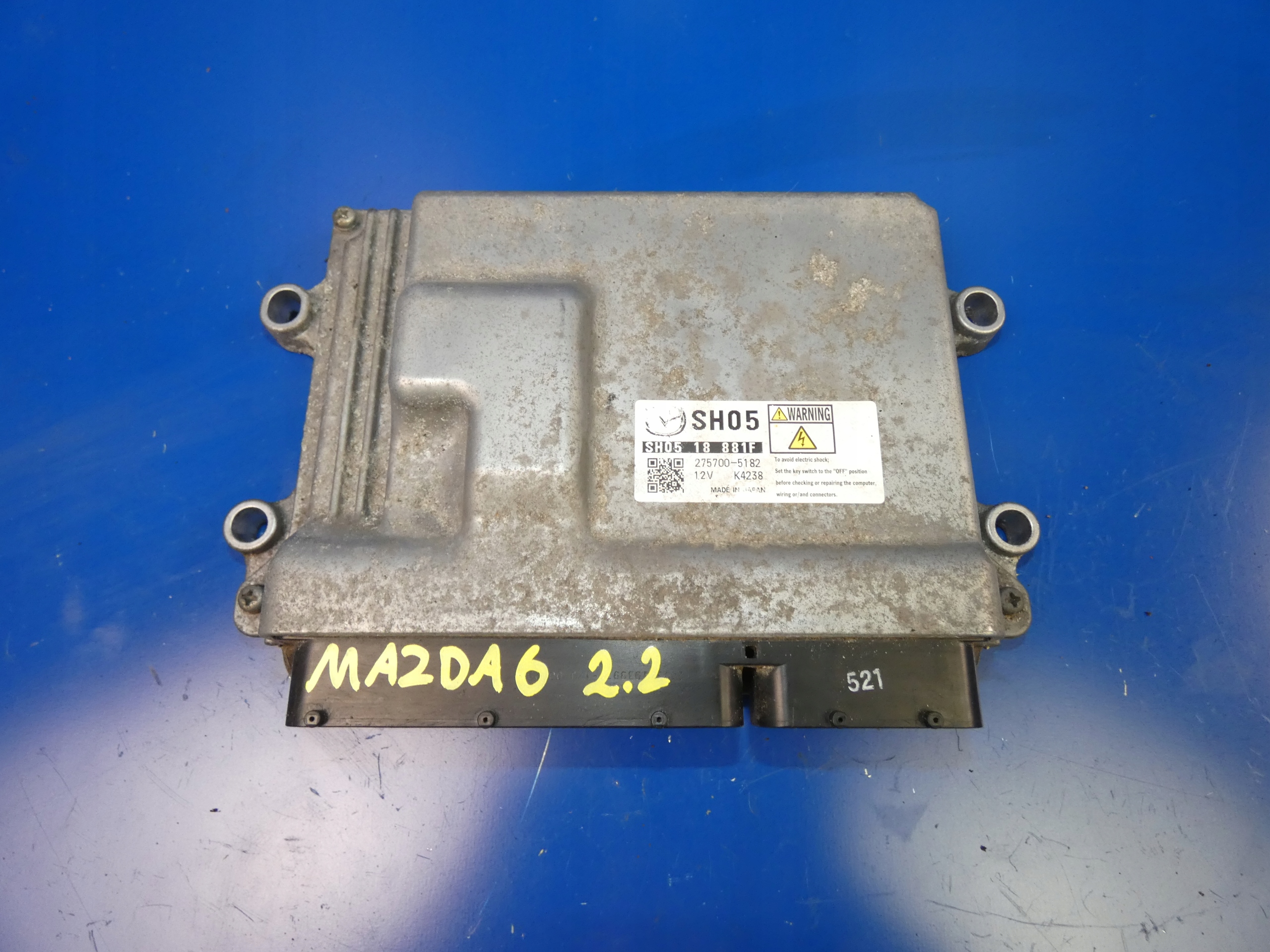 MAZDA 6 III GJ 2.2 D computer control unit of the engine
