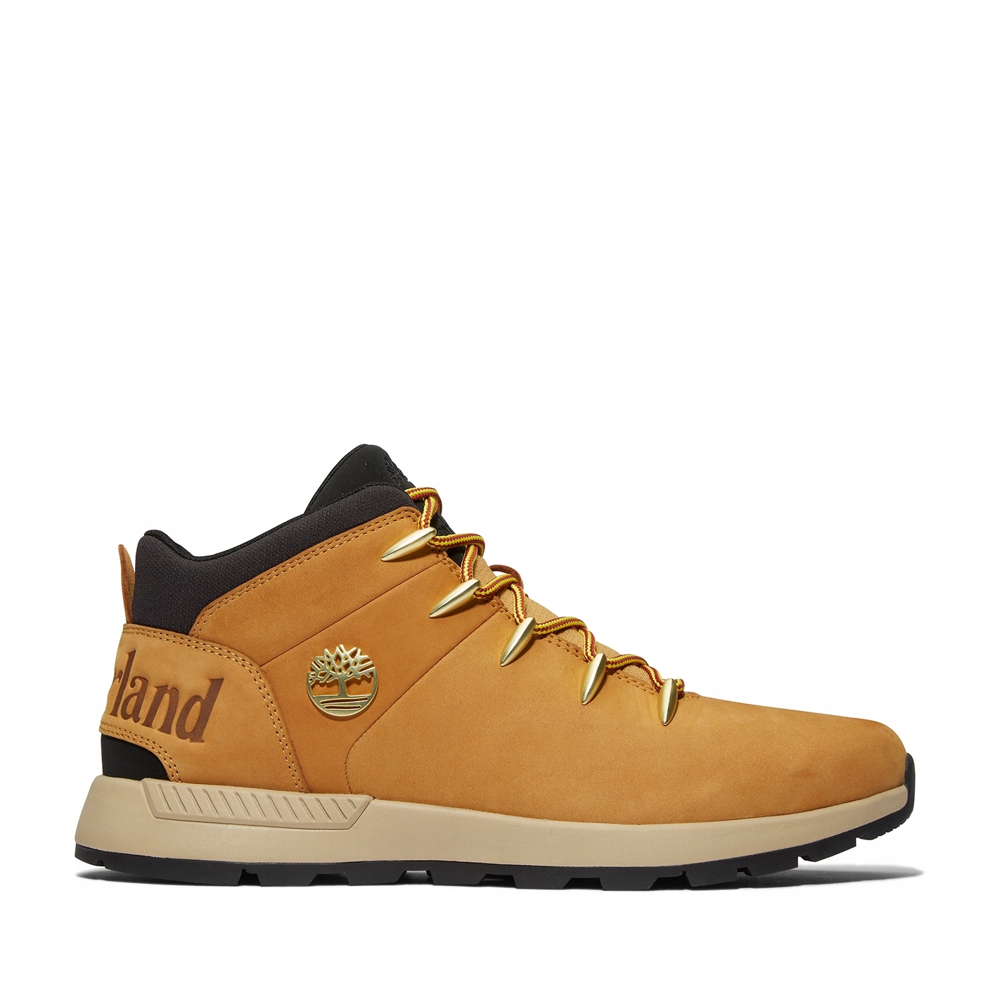 Pánské zimní trekové boty Timberland Kožené Sprint Trekker Mid žluté