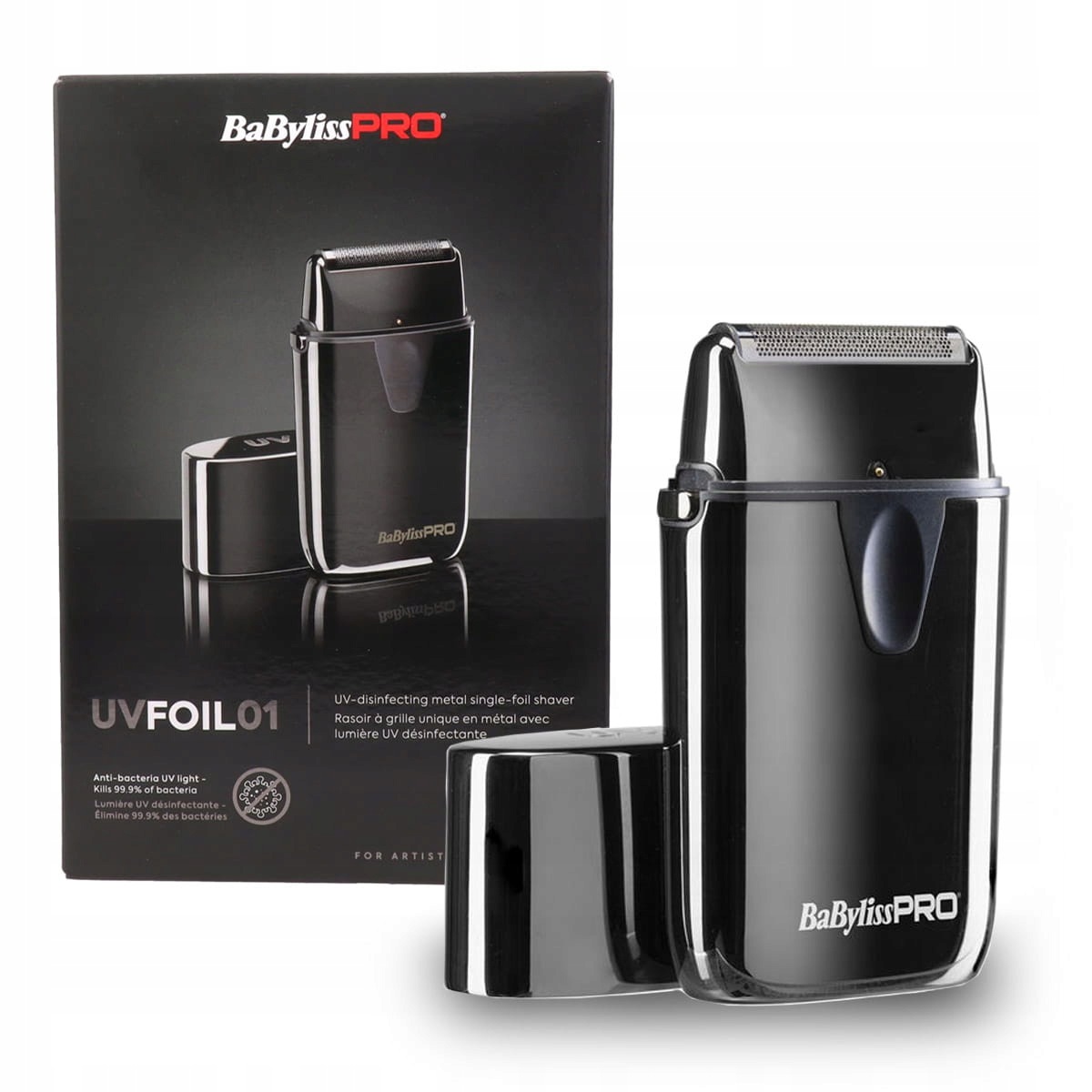 Holicí Strojek BaByliss UV-FOIL01 Uv dezinfekce FXLFS1E Profesionální