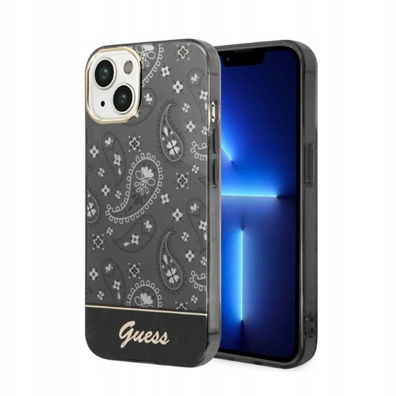 Guess Etui iPhone 14 Plus (czarny)
