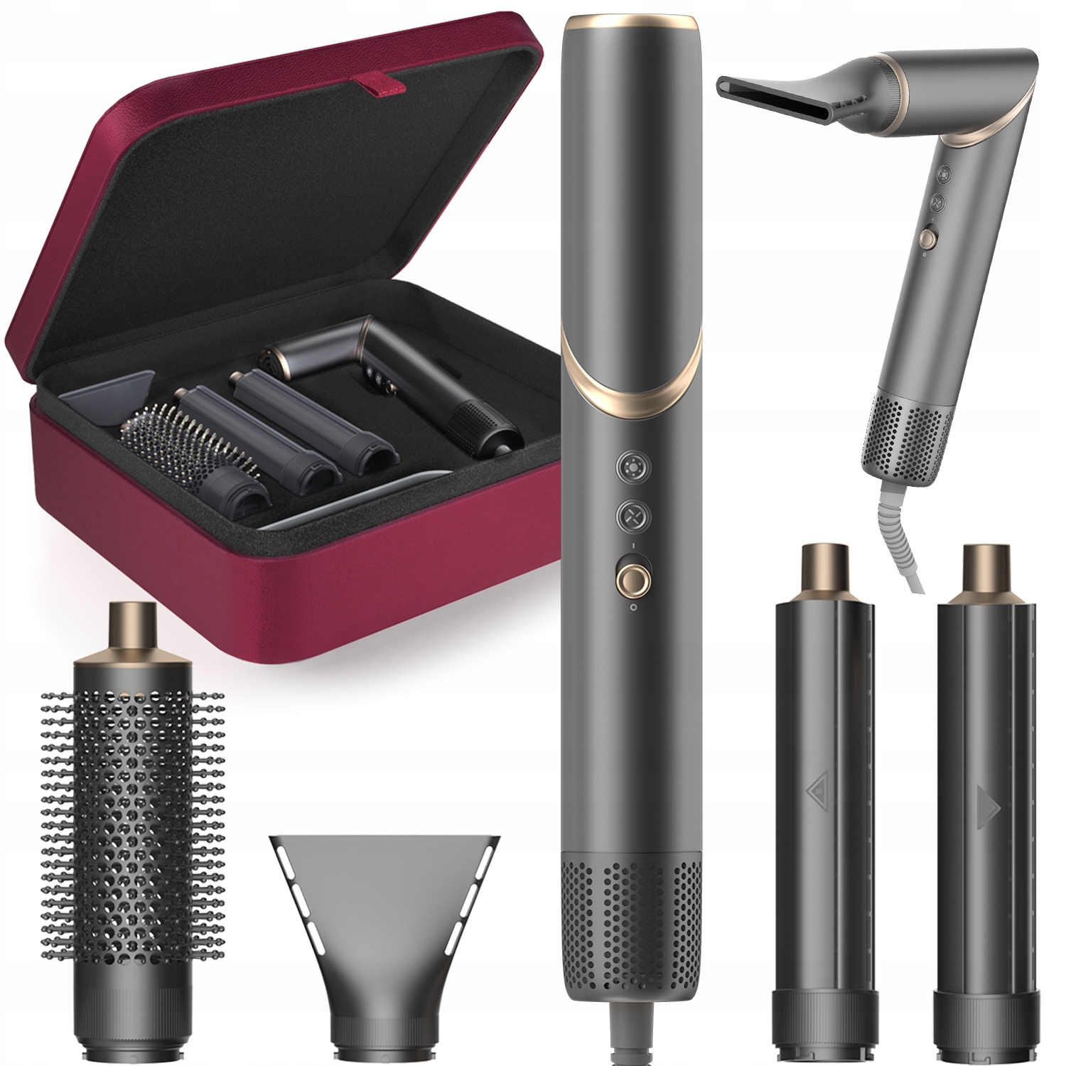 Multifunkcyjna Suszarka do Włosów Coshare InStyle HS30E Suszarko Lokówka