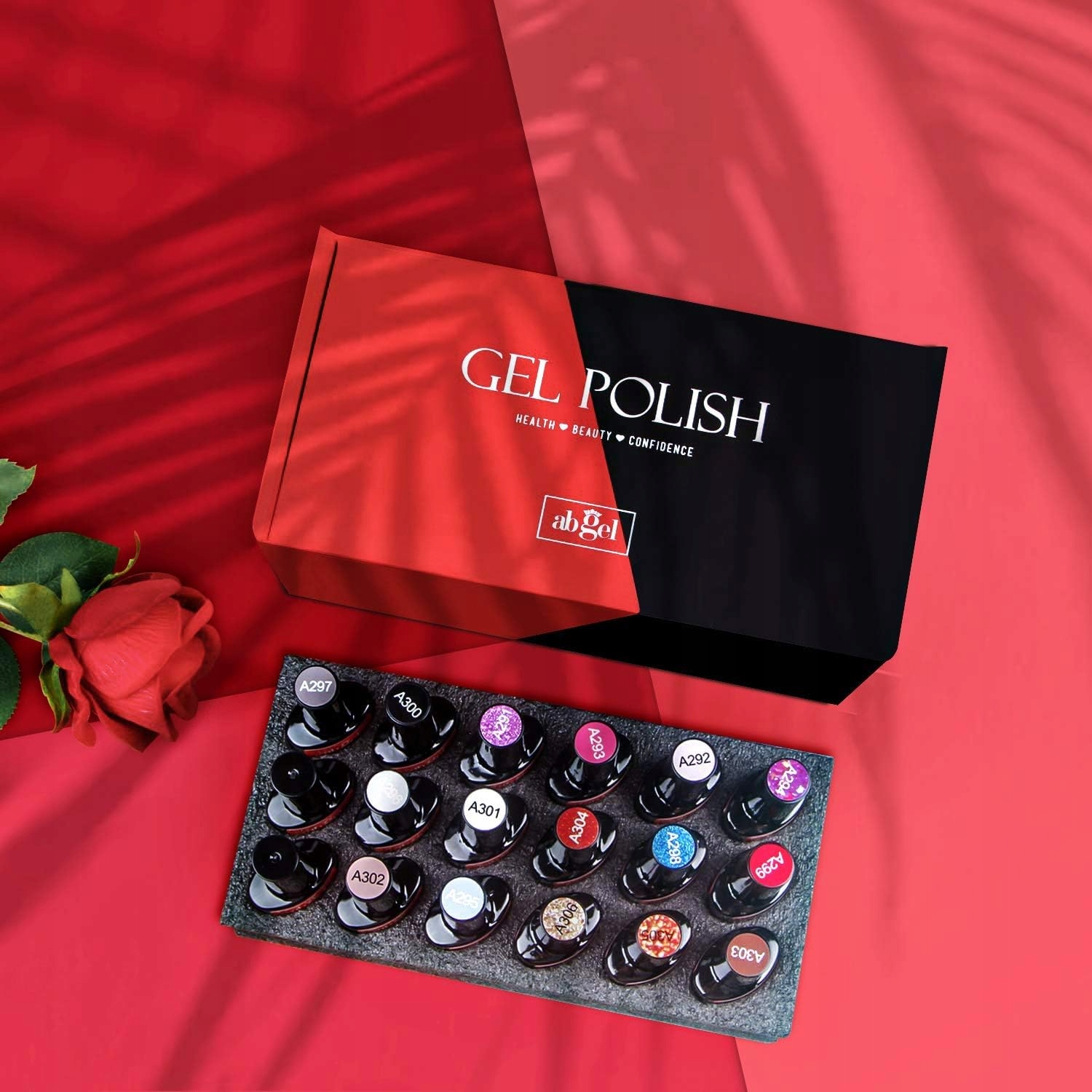 LAKIER ŻELOWY HYBRYDOWY ZESTAW 16szt +2 GRATIS Zawartość zestawu baza lakier hybrydowy top