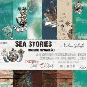 Sea Stories zestaw papierów 30,5x30,5cm