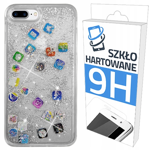 

Etui Brokat Icon+szkło Do Apple Iphone 7 Plus