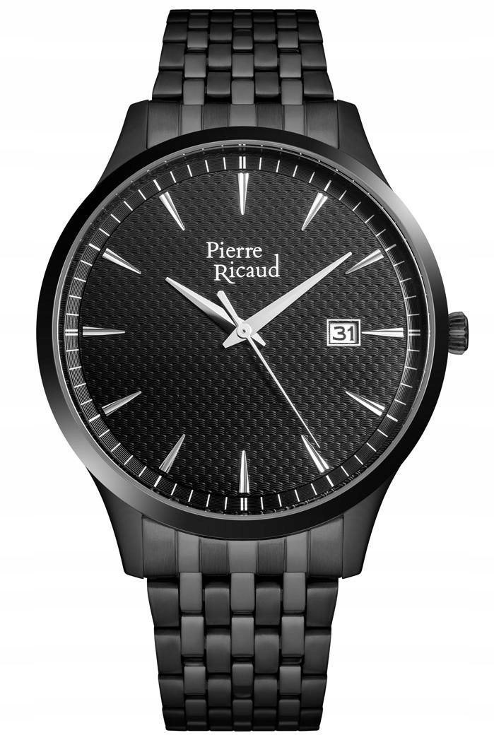 Nové Originální Pánské Hodinky Pierre Ricaud P91037.B114Q černé