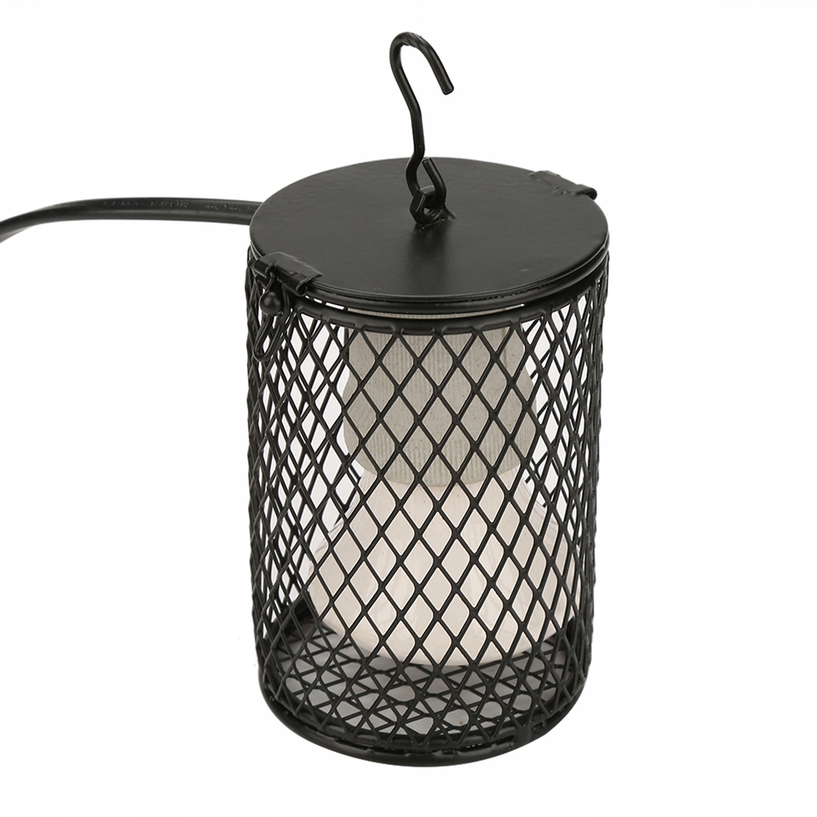 Topná Lampa Pro Terarijní Plazy S Zářičem A Ochranným Košem 100 W