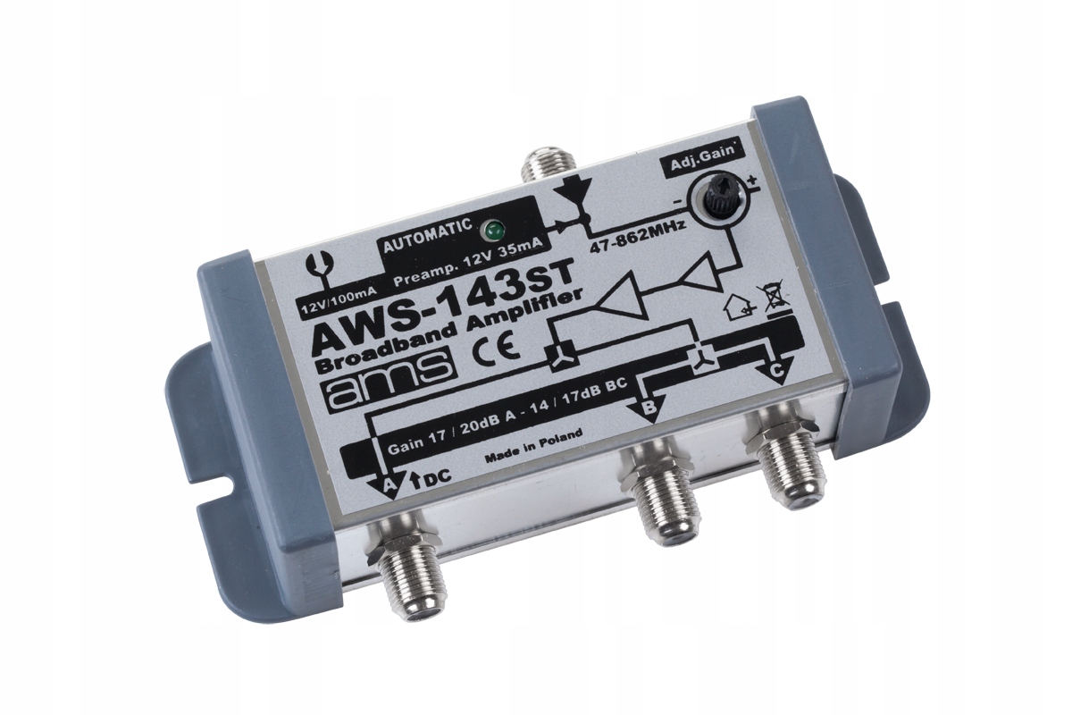 Wzmacniacz antenowy Ams Aws- 143M Ams