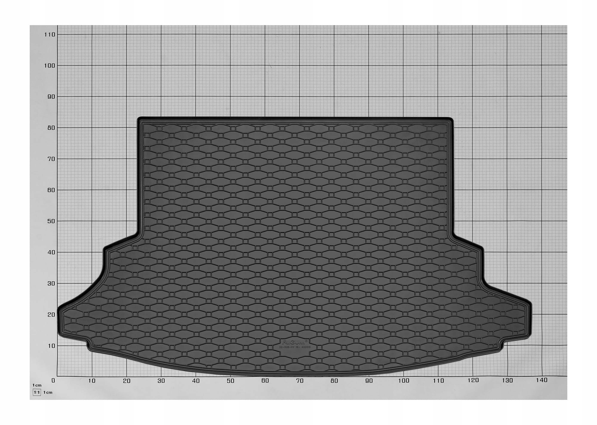Dywaniki i mata do Subaru XV od 2018- Materiał guma