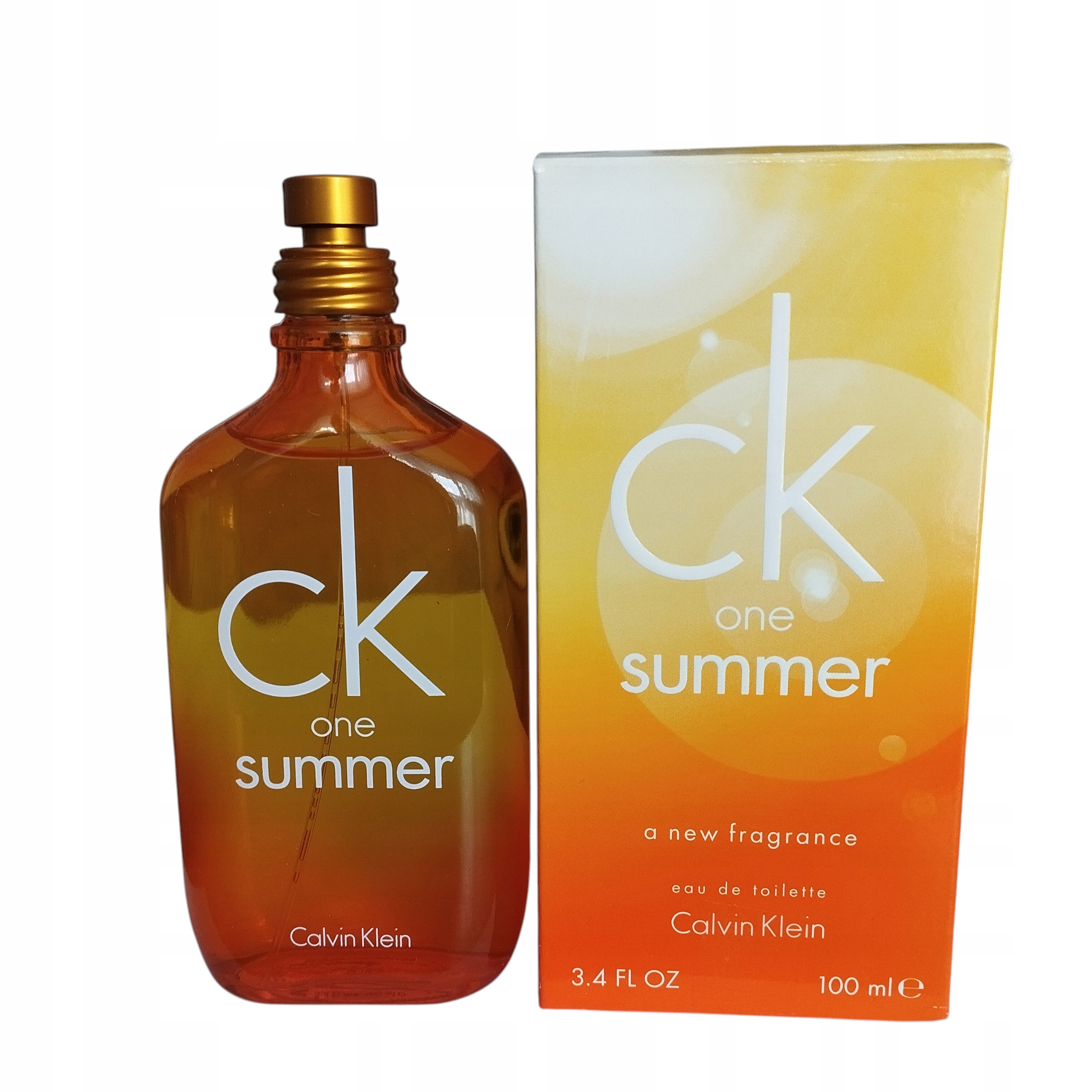 Ck Calvin Klein One Summer 2010 100 ML Eau De Toilette Unikat Robo