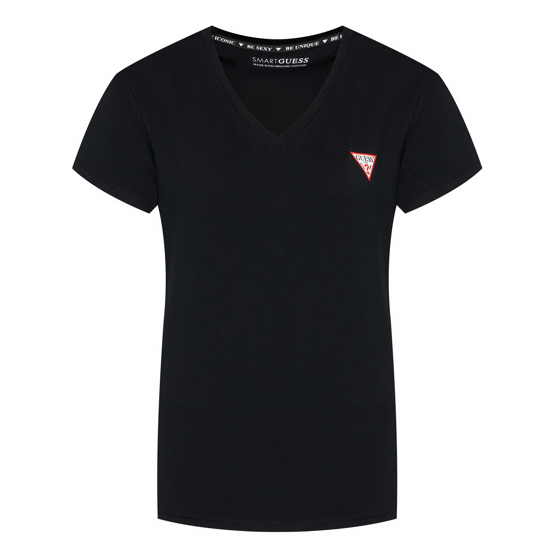 

Guess Koszulka T-shirt Xs Damska Slim W1YI1A Serek