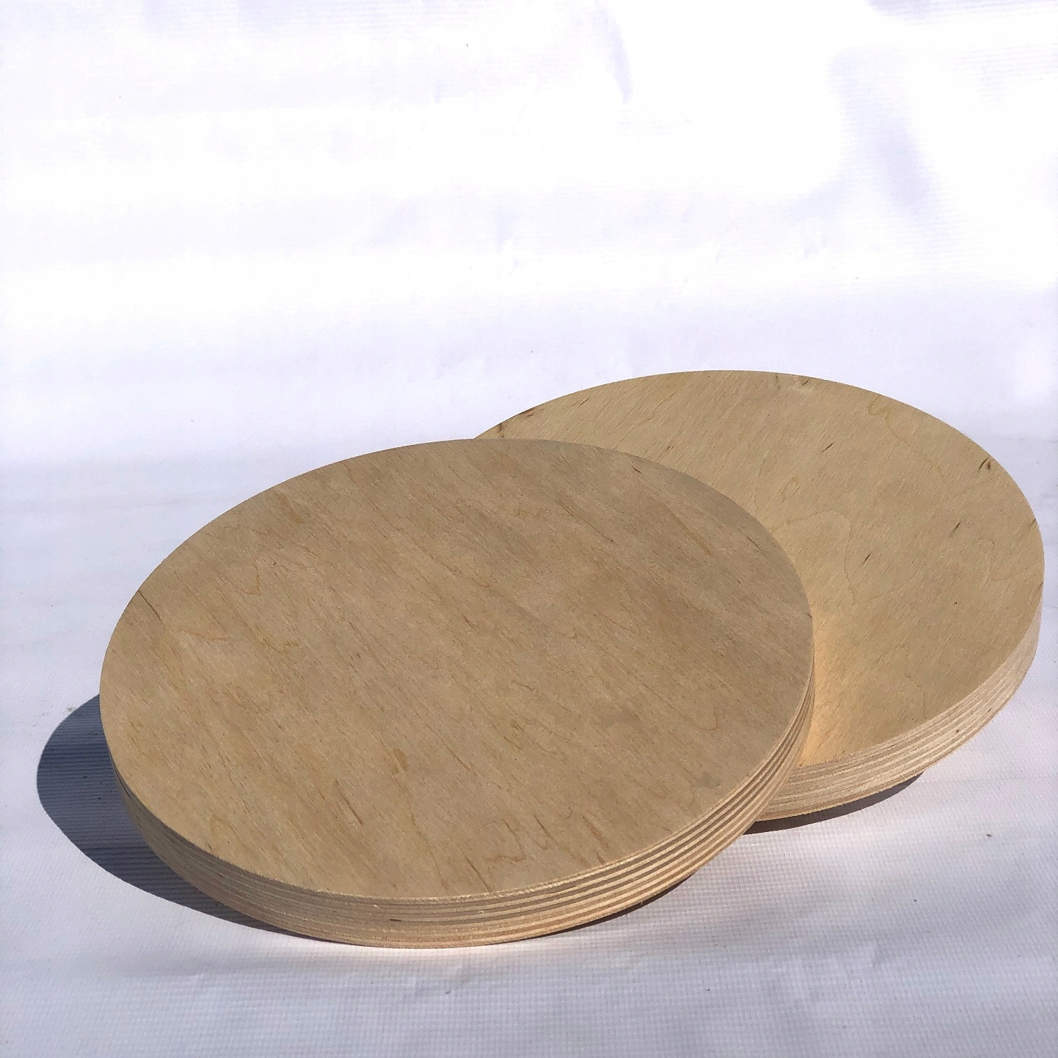 Koło kółko drewniane fi 10 cm 10 mm PRODUCENT DIY Wysokość produktu 10 cm