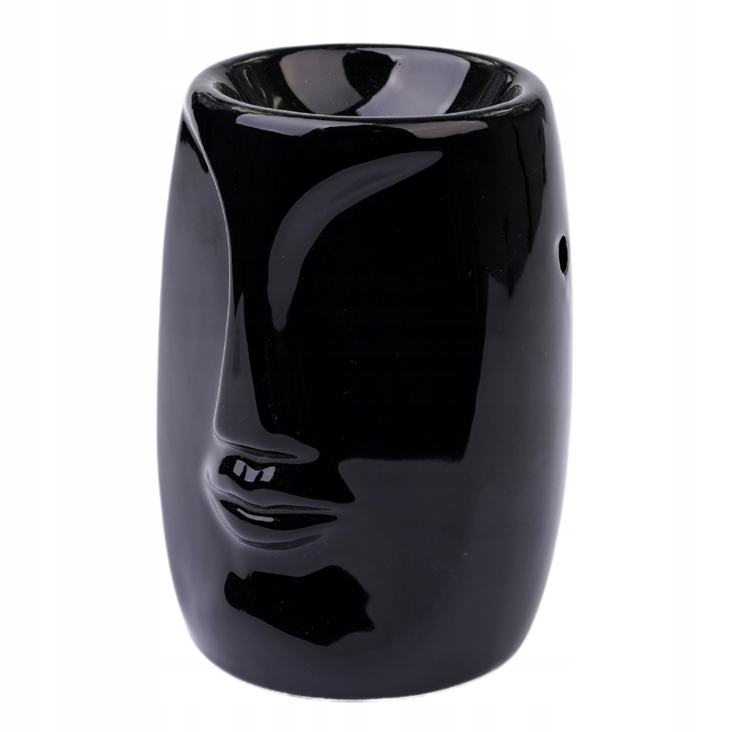 

Czarny Kominek Na Olejek Wosk Zapachowy Posąg