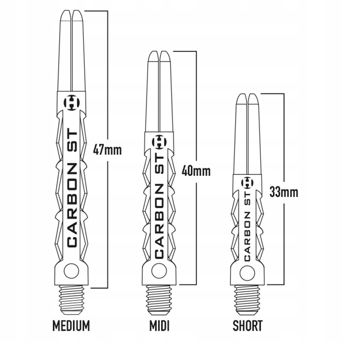 Shafty do Lotek Rzutek Harrows Carbon ST Midi Kod producenta 3-68-26-3
