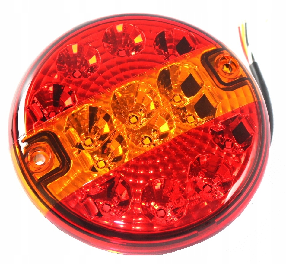 LAMPA TYLNA LED HAMBURGER 12V 24V TIR PRZYCZEPY CE Producent części TT Technology