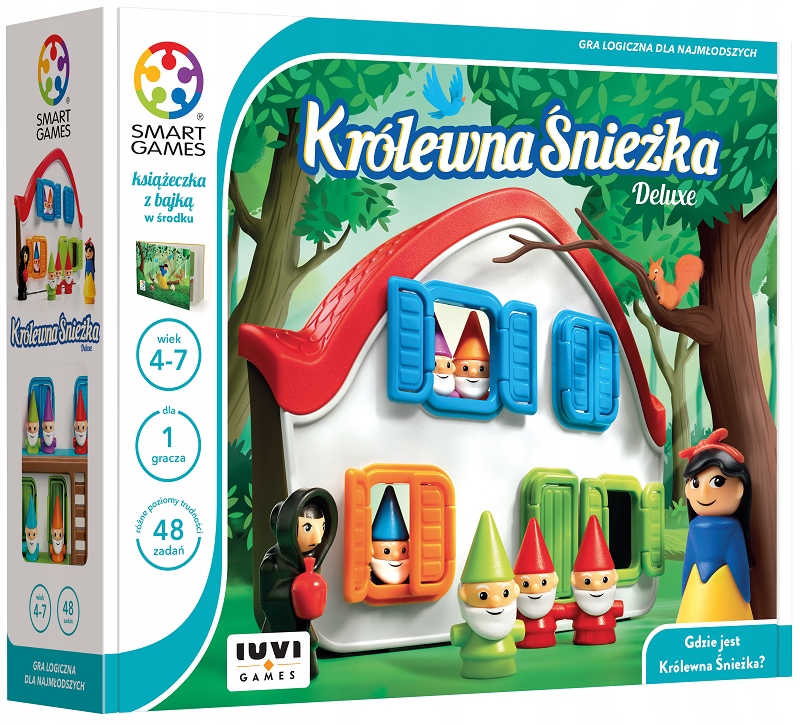 Królewna Śnieżka (pl) Gra Logiczna Planszowa Smart Games