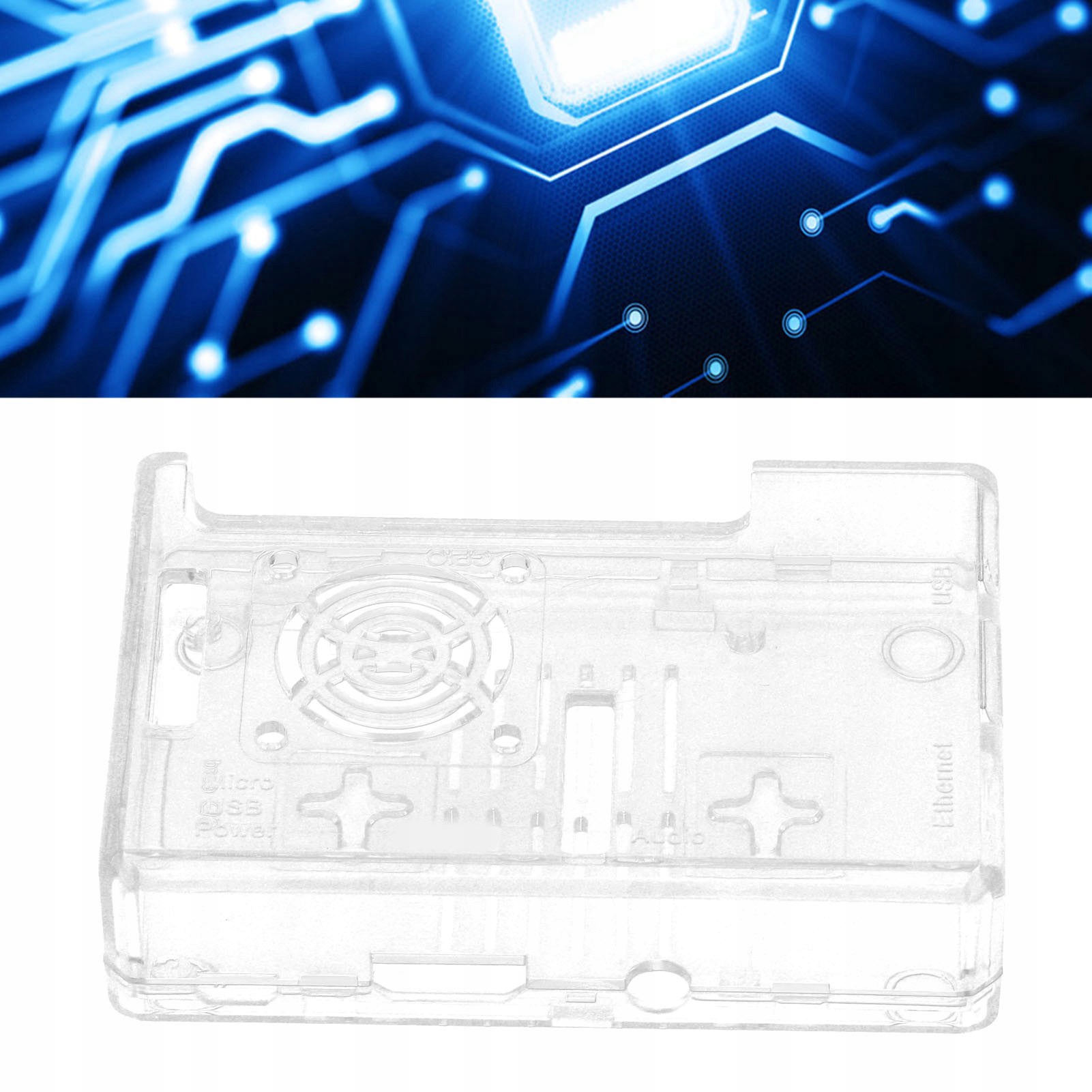 Przezroczysta Obudowa Ochronna ABS do Raspberry Pi 3