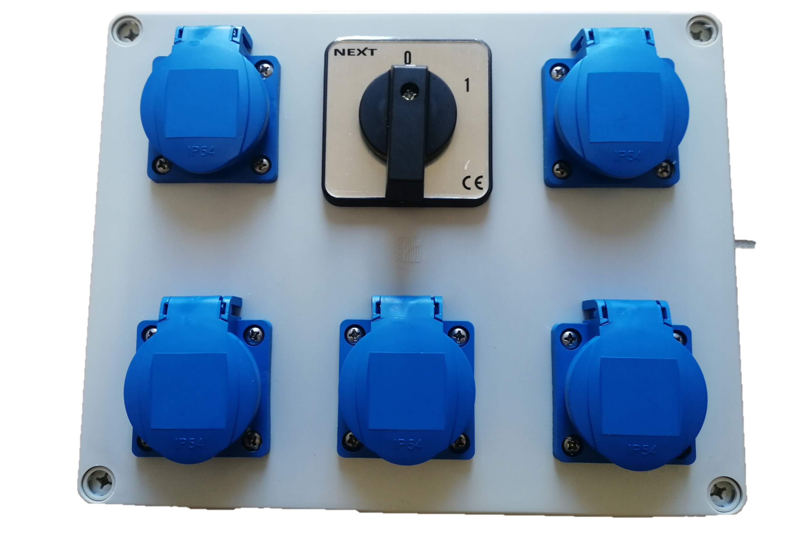 

Rozdzielnica Budowlana 5X230V wył.0-1 IP44