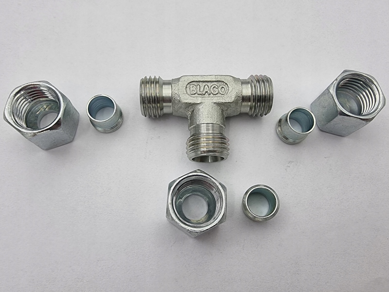 Trójnik gazowy 8x8x8 mm do instalacji Turismus PL Marka Gok